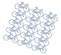 Graffette 55x35mm Morsetti metallici multicolor, Navy Blue | Morsetto per carta in metallo, colori assortiti, per organizzare documenti, foto, libri, diari, materiale