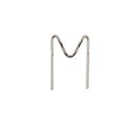Graffette A Forma Di M 0,8Mm 100Pz - Power-Tec 92548 Nuovo