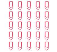 Graffette creative a forma di pastello multiuso forniture per ufficio per l'ordinamento di file scolastici e clip in metallo