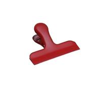 Graffette grandi a forma di toro, Clip for raccoglitore in metallo multicolore da 3 pezzi 7, mm(Red)