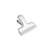 Graffette grandi a forma di toro, Clip for raccoglitori in metallo multicolore da 10 pezzi for porta carte fotografiche Scrapbooking(Light Grey)