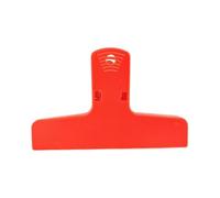 Graffette grandi a forma di toro, Clip for raccoglitori Multicolori 3 pz(Red)