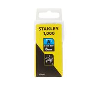 Graffette Leggere Stanley 6Mm Confezione Da 1000 0-TRA204T