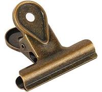 graffette metalliche, 10 pezzi di fermagli a clip in metallo/fermagli a cerniera a coda lunga in acciaio inossidabile, for rilegatura fogli mobili varie dimensioni, 20 mm(30MM)