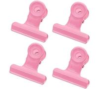 graffette metalliche, 20 pezzi di fermagli Bulldog, for carta rosa, in metallo con cerniera, for foto, forniture for ufficio, casa, 3 cm(10pcs)