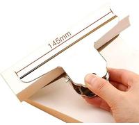 graffette metalliche, Fermagli Bulldog extra large, clip for cerniera in acciaio inossidabile, raccoglitore a cartella, 145 mm(145mm*12pcs)
