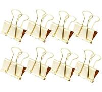 graffette metalliche, Fermagli for carta, fermagli Bulldog, in metallo con cerniera for fotografie, foto, forniture for ufficio e casa(25mm*48pcs)