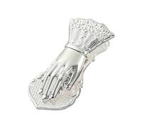 Graffette per carta in metallo dorato - a forma di mano da donna Clip per quaderni, per documenti vintage, segnalibri 3D per junk journal | clip per libri per la decorazione della casa, metallo