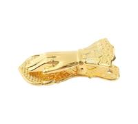 Graffette per carta in metallo dorato - a forma di mano da donna Clip per quaderni, per documenti vintage, segnalibri 3D per junk journal | clip per libri per la decorazione della casa, metallo