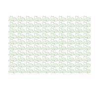 Graffette per Ufficio, Cat Shaped Metal Electroplating Paper Clips 100 Pcs Non Fade Tarnish Protected