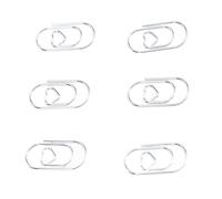 Graffette per Ufficio, Heart Shaped Paper Clips 300 pcs Stainless Steel For Office School Home Craft Projects