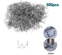 GRAFFETTE PUNTI METALLICI PER PISTOLA SALDATORE PLASTICA 500PZ 0.6MM - WAVE