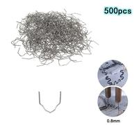 GRAFFETTE PUNTI METALLICI PER PISTOLA SALDATORE PLASTICA 500PZ 0.8MM - CORNER