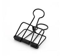 Graffette, raccoglitore da 6 pezzi for clip studio for ufficio grandi, medie e piccole(Black L-)