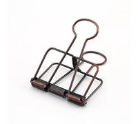 Graffette, raccoglitore da 6 pezzi for clip studio for ufficio grandi, medie e piccole(Bronze L)