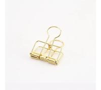 Graffette, raccoglitore da 6 pezzi for clip studio for ufficio grandi, medie e piccole(Golden M-)