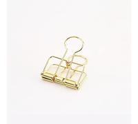 Graffette, raccoglitore da 6 pezzi for clip studio for ufficio grandi, medie e piccole(Golden M)