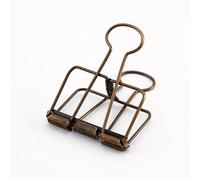 Graffette, raccoglitore da 6 pezzi for clip studio for ufficio grandi, medie e piccole(Gunmetal L)