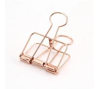Graffette, raccoglitore da 6 pezzi for clip studio for ufficio grandi, medie e piccole(Rose Gold L-)