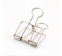 Graffette, raccoglitore da 6 pezzi for clip studio for ufficio grandi, medie e piccole(Silver L-)