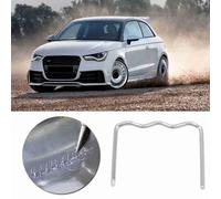 Graffette ZenithAur per riparazione paraurti auto, diametro 0,8 mm, confezione 100, con assortimento stile V/S/onda, pretagliate per cucitrice a caldo e saldatura plastica (stile "S")