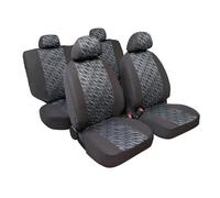 Graffio Basic-Fit, set fodere coordinate in jacquard, universali - Antracite