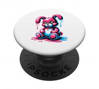 Graffiti Arte Fusa Coniglio Coniglietto Conigli Coniglie PopSockets PopGrip Adesivo
