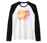 Graffiti Arte per Ukulele Musicisti Un Fantastico Ukulele Maglia con Maniche Raglan
