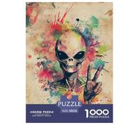 Graffiti Arteistici Sport 1000 Pezzi Jigsaw Adulto Puzzle Decorazione Interna Unica Gioco Education Regalo Per Amore E Amico Per Gioco Familiare Stress Relief Toy 38x26cm/1000pcs