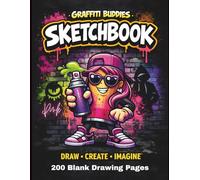 Graffiti Buddies Sketchbook - Pink Edition: Blank Drawing Pages