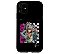 GRAFFITI KID OLD SCHOOL GRAFFITI ART SKATER BAMBINO SKATEBOARD Custodia per iPhone 11