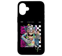 GRAFFITI KID OLD SCHOOL GRAFFITI ART SKATER BAMBINO SKATEBOARD Custodia per iPhone 16 Plus