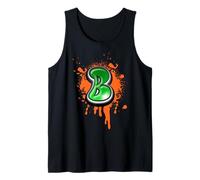 Graffiti Lettera B Drip Street Art Design Canotta