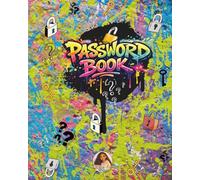 Graffiti Password Book: Color Splash Password Organizer for Website Logins and Notes