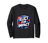 Graffiti politici eletti per impatto - Voto, Civico, Hip-Hop Maglia a Manica