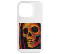 Graffiti Santa Muerte Scheletro Mietitore Urban Street Art Custodia per iPhone 14 Pro
