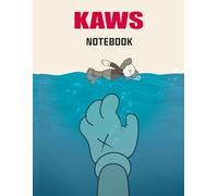 Graffiti Sinking Kaws Pop Art Style Inspired College Ruled Notebook: Street Art Notebook For Teens ( 8.5 x 11 inches) Blank Lined Notebook Journal- 120 Pages