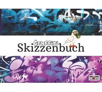 Graffiti Skizzenbuch: Cooles Graffiti Blackbook mit leeren Seiten | Sketchbook für Tags, Throw-Ups, Pieces & kreative Street Art Style