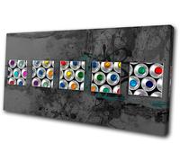 Graffiti Spray Cans Abstract SINGLE TELA parete arte foto stampa