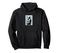 Graffiti | Streetwear Arte Astratto Urbano | Monaco Felpa con Cappuccio