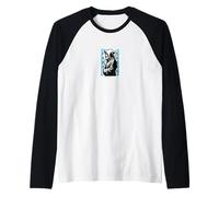 Graffiti | Streetwear Arte Astratto Urbano | Monaco Maglia con Maniche Raglan