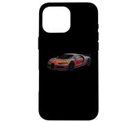 Graffiti Supercar Street Design Custodia per iPhone 16 Pro Max
