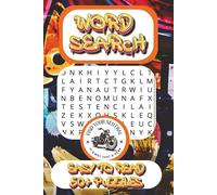 Graffiti Word Search: Puzzle Book | Easy to Read Print with Graffiti Theme | 6 x 9 inches, 110 pages, 50+ Puzzles ... Vacations, Road Trips and Free Times