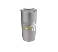 graffito astronauta luna Bicchiere termico in acciaio inox doppia parete