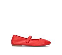 GRAFIA Ballerina donna rossa in pelle 37