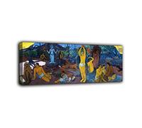 Grafic Quadro Da dove veniamo, chi siamo, dove andiamo? - Paul Gauguin - stampa su tela canvas con o senza telaio (QUADRO CON TELAIO IN LEGNO, CM 50X19)