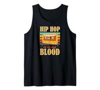 Grafica a Cassetta retrò Hip Hop Is in My Blood Canotta