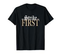 Grafica a Colori Tan Calm Strike Maglietta