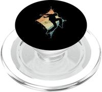 Grafica a forma di rombo silhouette ballerina PopSockets PopGrip per MagSafe