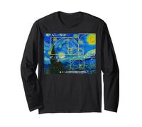 Grafica a Spirale Matematica della Sequenza Aurea della Sequenza di Van Gogh Fibonacci Maglia a Manica